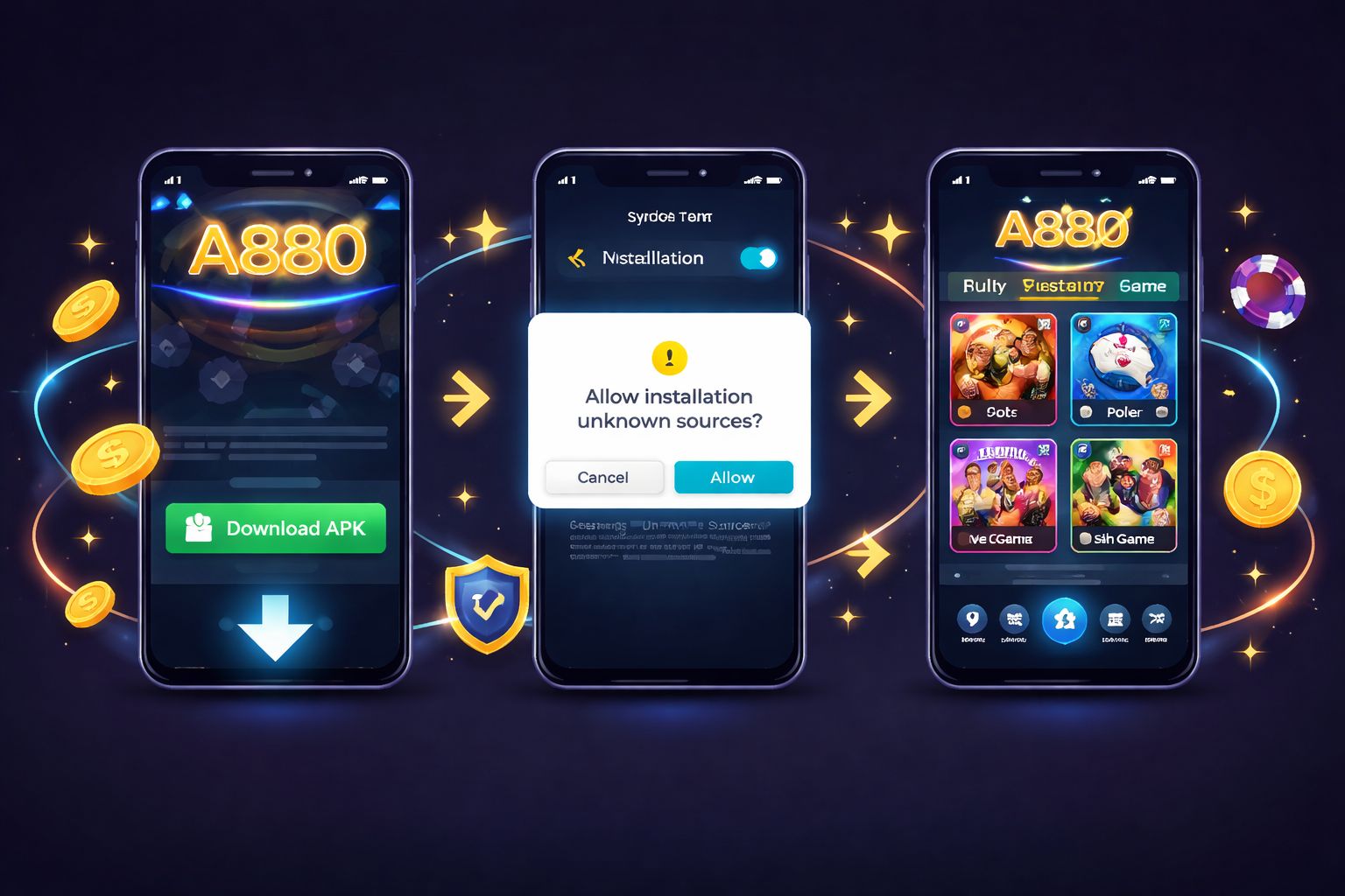 A880 App | Fast Android APK for Casino & Cricket Betting